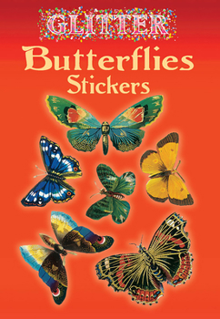 Paperback Glitter Butterflies Stickers Book