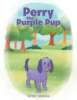Paperback Perry the Purple Pup Book