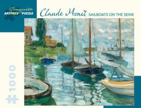 Misc. Puz Monet/Sailboats on Seine Book
