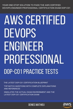 Paperback Aws: AWS Certified DevOps Engineer Professional (DOP-C01) Practice Tests Book
