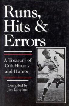 Hardcover Runs, Hits and Errors: A Treasury of Cub History and Humor Book