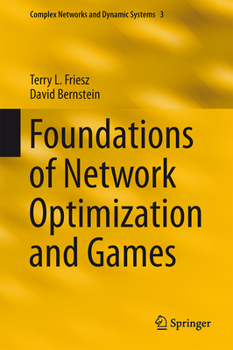 Hardcover Foundations of Network Optimization and Games Book