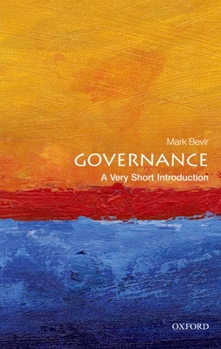 Paperback Governance: A Very Short Introduction Book