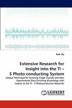 Paperback Extensive Research for Insight Into the Tl - S Photo-Conducting System Book