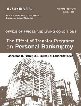 Paperback The Effect of Transfer Programs on Personal Bankruptcy Book