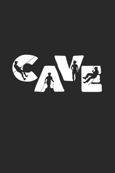 Cave : 6x9 Caving - Grid - Squared Paper - Notebook - Notes