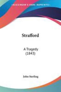 Paperback Strafford: A Tragedy (1843) Book