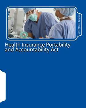 Paperback Health Insurance Portability and Accountability Act Book
