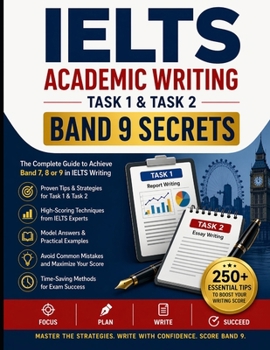 Paperback IELTS Academic Writing: Task 1 & Task 2 Band 9 Secrets Book