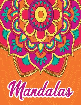 Paperback Mandalas: 楽しく、簡単で、リラックスでӔ Book
