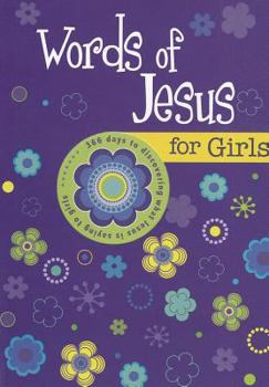 Paperback Words of Jesus for Girls Words Book