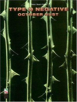 Paperback October Rust Type O Negative Book