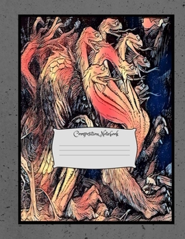 Dragon Composition Notebook : 8. 5 X 11 Vintage Fantasy Art Cover Composition Notebook / Journal 150 Lined College Ruled Pages, Dragon Medieval Softcover Book. (Volume 11)