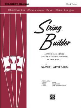 Paperback String Builder, Bk 3: A String Class Method (for Class or Individual Instruction) - Teacher's Manual Book