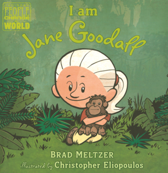 Library Binding I Am Jane Goodall Book