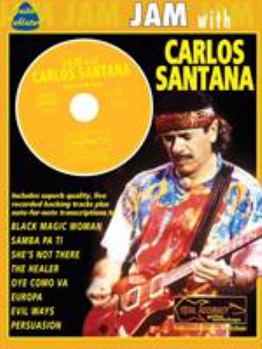 Paperback Jam with Carlos Santana: Book & CD Book