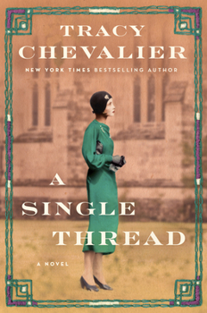Library Binding A Single Thread [Large Print] Book