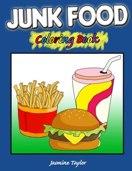 Paperback Junk Food Coloring Book