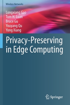 Paperback Privacy-Preserving in Edge Computing Book