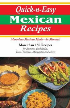 Paperback Quick & Easy Mexican Recipes Book