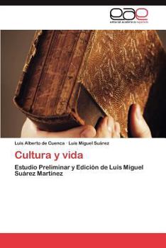 Paperback Cultura y Vida [Spanish] Book