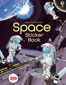 Paperback Space Sticker Book