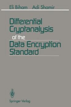 Paperback Differential Cryptanalysis of the Data Encryption Standard Book