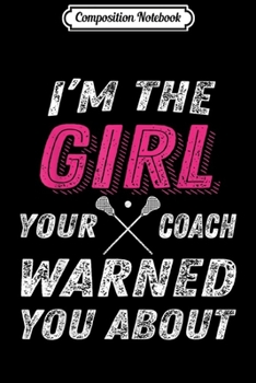 Composition Notebook: Lacrosse s For Girls And Women Funny Lacrosse s Journal/Notebook Blank Lined Ruled 6x9 100 Pages