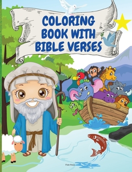 Paperback Coloring Book with Bible Verse Book