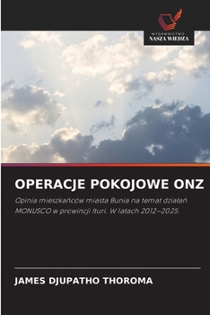 Paperback Operacje Pokojowe Onz [Polish] Book
