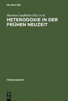 Hardcover Heterodoxie in Der Frühen Neuzeit [German] Book