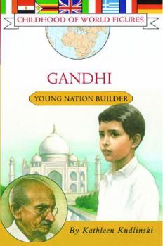 Paperback Gandhi: Young Nation Builder Book