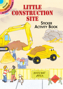 Paperback Little Construction Site Sticker Activity Book