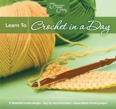 Spiral-bound Learn to Crochet in a Day Book