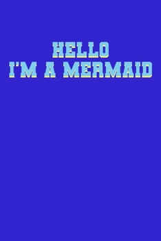 Paperback Hello I'm A Mermaid: Personal Expense Tracker Book