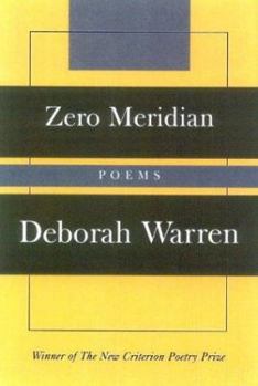 Hardcover Zero Meridian: Poems Book