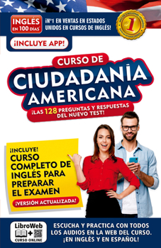 Paperback Inglés En 100 Días. Curso de Ciudadanía Americana / English in 100 Days. English and Citizenship Course [Spanish] Book