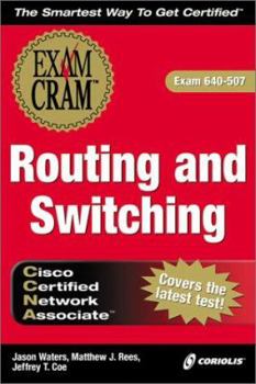 Paperback CCNA Routing and Switching Exam Cram 640-507 Book