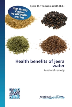 Paperback Health benefits of jeera water Book