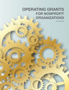 Paperback Operating Grants for Nonprofit Organizations Book