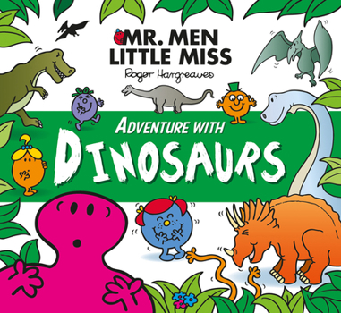 Paperback MR Men Adventure with Dinosaurs Book