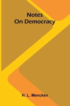 Paperback Notes On Democracy Book