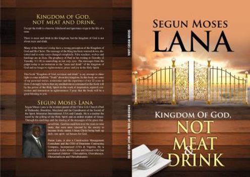 Paperback Kingdom of God, Not Meat and Drink Book