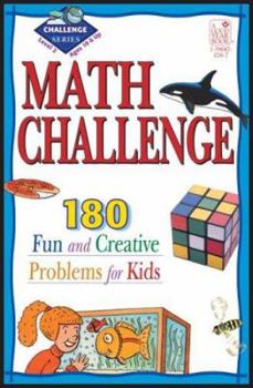 Paperback Math Challenge Level 2: 190 Fun and Creative Problems for Kids Book