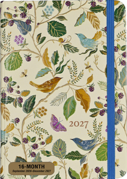 Misc. 2027 Birds & Berries Weekly Planner (16 Months, Sept 2026 to Dec 2027) Book