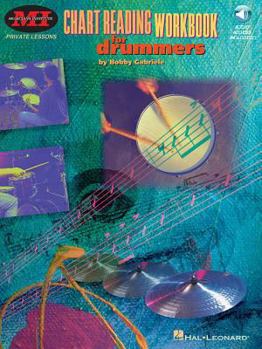 Paperback Chart Reading Workbook for Drummers - Private Lessons Series (Book/Online Audio) [With CD Pack] Book