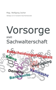 Paperback Vorsorge statt Sachwalterschaft [German] Book