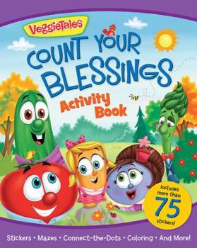 Paperback VeggieTales Count Your Blessings Activity Book