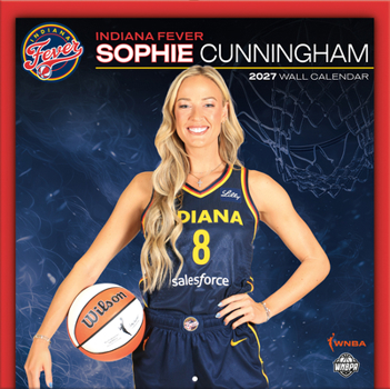 Indiana Fever - Sophie Cunnigham 2027 Player Wall Calendar