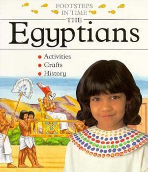 Paperback The Egyptians (Footsteps in Time) Book